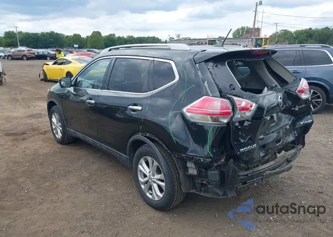 2016 Nissan Rogue Sv z USA, uszkodzony, nr VIN 5N1AT2MV2GC923694